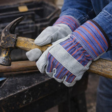 Load image into Gallery viewer, Yuzet Premium Leather Rigger Gloves Work Gardening Safety Durable Grip Gloves
