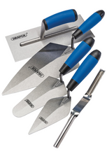 Load image into Gallery viewer, Draper 5PC TROWEL KIT - SOFT GRIP 70372 70372 Soft Grip Trowel Set (5 Piece)
