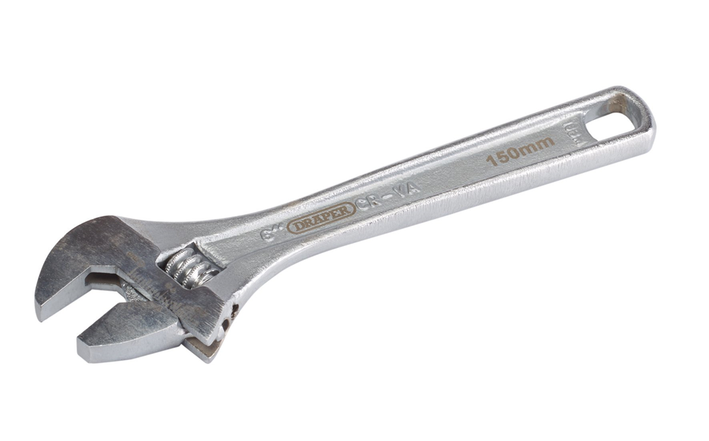 Draper 150MM ADJUSTABLE WRENCH 70395 Adjustable Wrenches