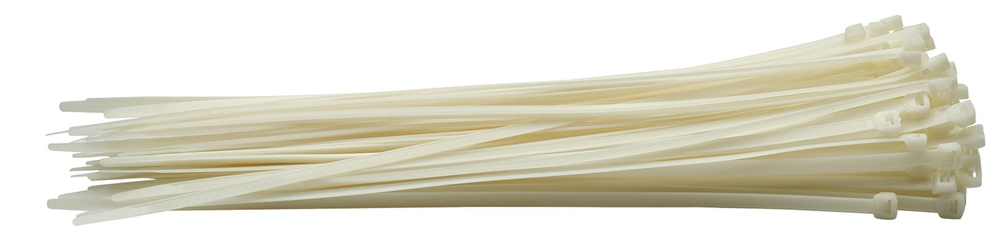 Draper 4.8X400MM CABLE TIE 100 WHITE 70401 Cable Ties (Pack of 100)