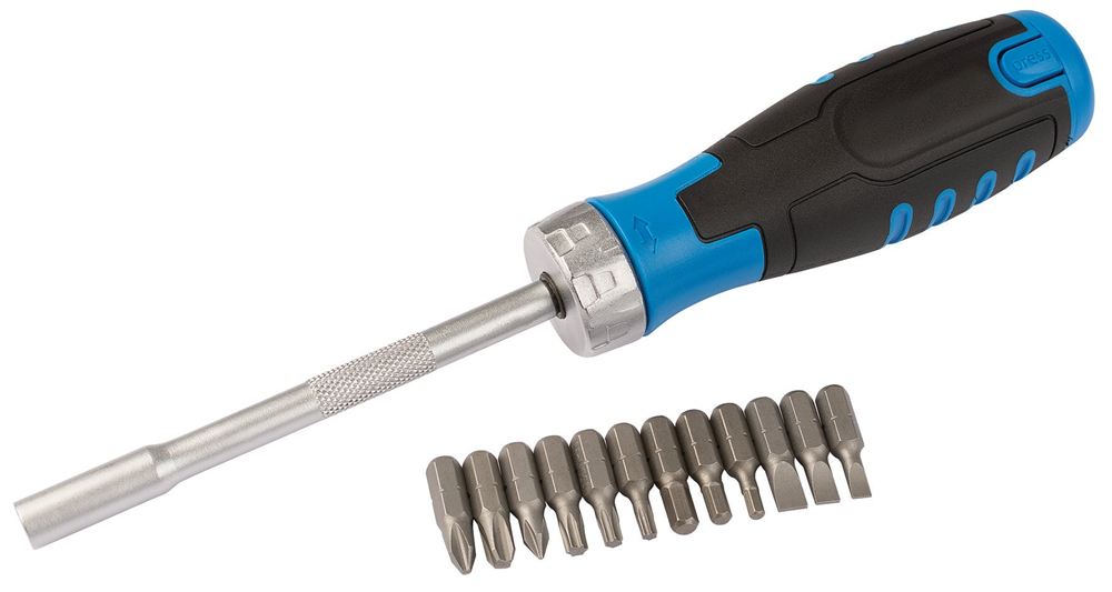 Draper 13PC RATCHET SCREWDRIVER 70442 70442 Ratchet Screwdriver (13 piece)