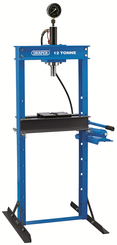 Draper HYDRAULIC FLOOR PRESS 12 TONNE 70539 70539 Floor Press, 12 Tonne