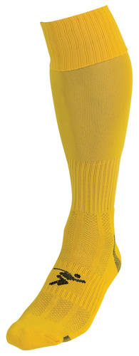 Precision Plain Pro Football Socks Junior Yellow J12-2