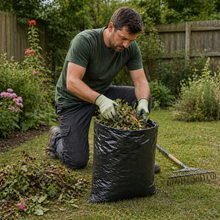 Load image into Gallery viewer, ProSolve Heavy Duty Rubble Sacks Pack 10 Strong Waste Bags Builders Garden
