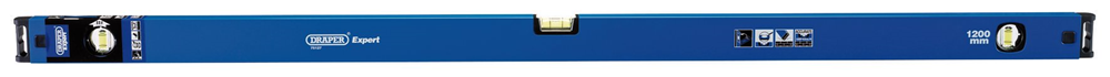 Draper 1200MM BOX LEVEL MAG&SIDE VIEW 75127 Box Section Levels with Magnified Vial and Side View Vial