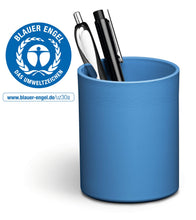 Load image into Gallery viewer, Durable ECO Recycled Plastic Pen Pot Pencil Holder Desk Tidy Organizer
