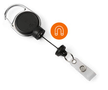 Load image into Gallery viewer, Durable Extra Strong Retractable Clip Badge Reels for ID &amp; Keys | 5 Pack
