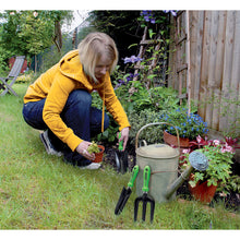 Load image into Gallery viewer, Draper Garden Hand Tool Set Easy Find Fork &amp; Trowels Set Gardening Weeding
