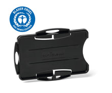 Load image into Gallery viewer, Durable ECO 2 Card Recycled Plastic Security ID Badge Holders | 10 Pack
