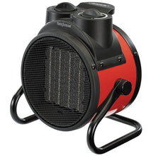 Load image into Gallery viewer, Draper 92967 PTC 6,800 BTU 2 Space Heater (230V) ideal for office garage shed
