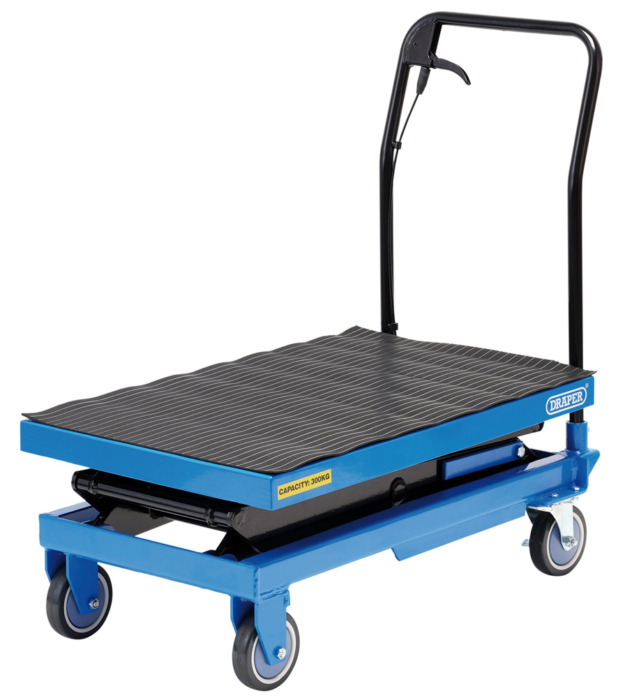 Draper HYDRAULIC HI-LIFT TABLE 300KG 99816 99816 Hydraulic High Lift Tab