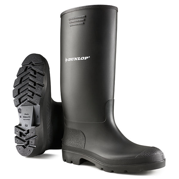 Dunlop - DUNLOP PRICEMASTOR Safety Wellington Boot BLACK sz 6.5 (380PP)