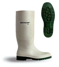 Load image into Gallery viewer, Dunlop - DUNLOP PRICEMASTOR Wellington Boot BLACK GREEN WHITE (380PP)
