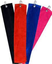 Load image into Gallery viewer, Longridge Blank Luxury 3 Fold Golf Towel

