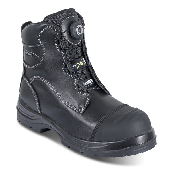 Beeswift TRENCHER QUICK RELEASE SAFETY WORK BOOT ALL SIZES - Black
