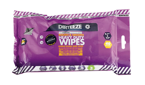 Dirteeze - ROUGH AND SMOOTH WIPES (PACK OF 40) -