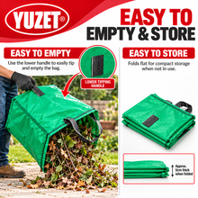 Load image into Gallery viewer, 120 Litre Yuzet Huge Heavy Duty Commercial Grade garden bag waste rubble
