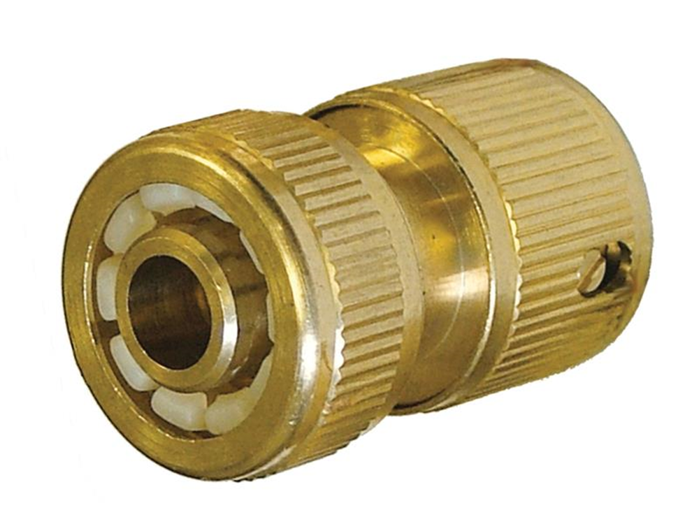 Faithfull FAIHOSEFC Brass Female Hose Connector 12.5mm (1/2in) |