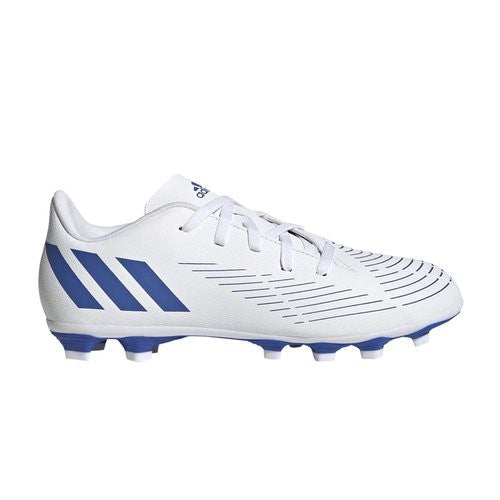 Adidas Predator Edge 4 FG Junior Football Boots - 3.5 - White/Blue
