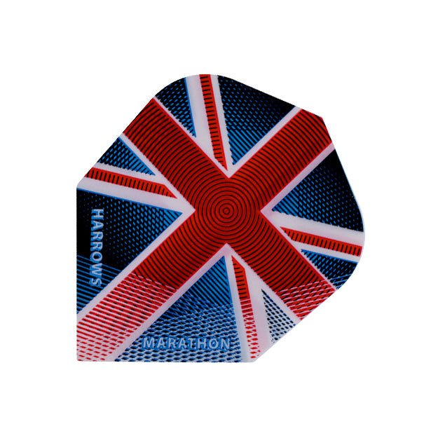 Fléchettes Harrows Ailettes Dimplex 4005 Union Jack Splash Fléchettes Harrows Ailettes Dimplex 4005 Union Jack Splash