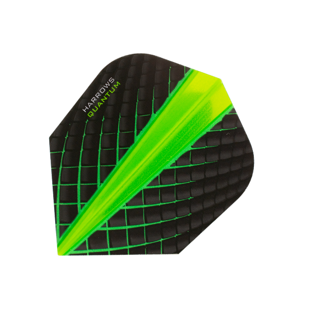 Harrows 100 Micron Quantum Flights Set Charcoal/Green