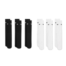 Load image into Gallery viewer, Nike Cushioned Training Crew Socks SZ 5-8, 8-11 - Black, White
