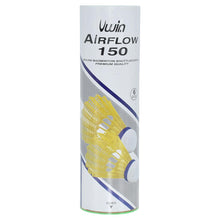 Load image into Gallery viewer, Uwin Airflow 150 Badminton Shuttlecocks (Tube of 6)
