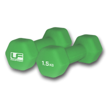 Load image into Gallery viewer, Urban Fitness Hex Dumbbells - Neoprene Covered (Pair)
