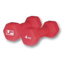Load image into Gallery viewer, Urban Fitness Hex Dumbbells - Neoprene Covered (Pair)
