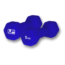 Load image into Gallery viewer, Urban Fitness Hex Dumbbells - Neoprene Covered (Pair)
