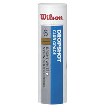 Load image into Gallery viewer, Wilson Dropshot Shuttle (Tube of 6)
