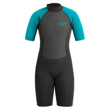 Load image into Gallery viewer, UB Womens Sailfin Shorty Wetsuit
