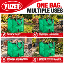 Load image into Gallery viewer, 120 Litre Yuzet Huge Heavy Duty Commercial Grade garden bag waste rubble
