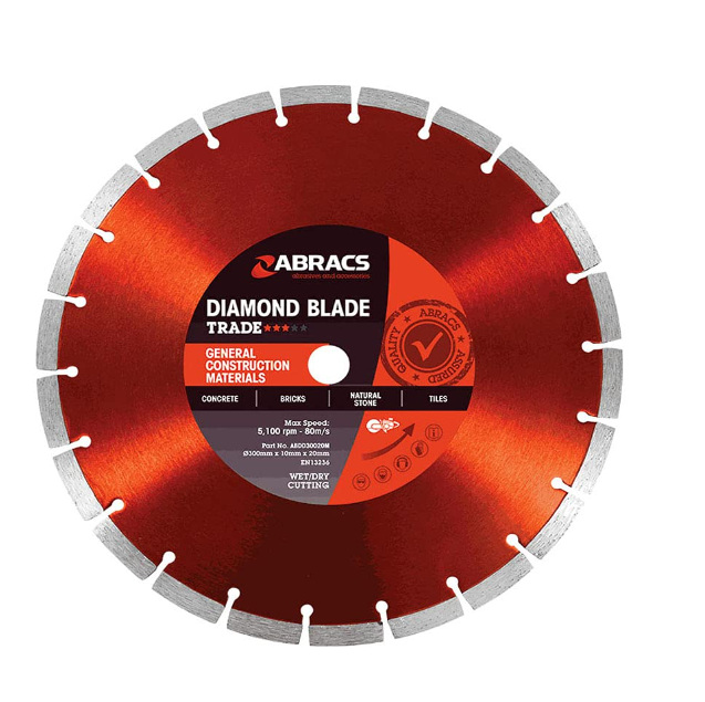 Abracs ABDDM230M Diamond Blade General Purpose 230mm x 10mm x 22mm