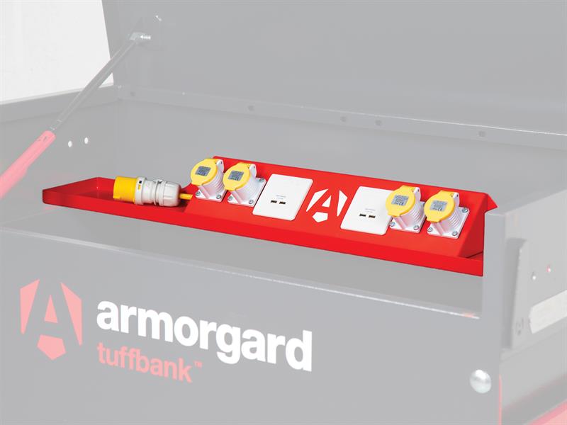 Armorgard TBDS5P TBDS5P TuffBank™ Deep PowerShelf 5ft