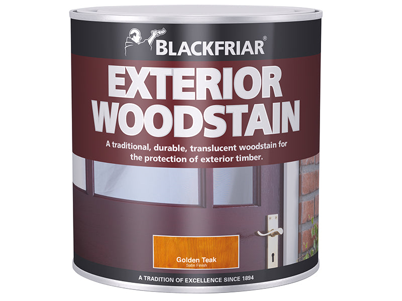 Blackfriar BF0010004D1 Traditional Exterior Woodstain Ebony 1 litre