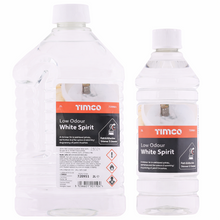 Load image into Gallery viewer, TIMCO Low Odour White Spirit 750ml 2L Paint Cleaner Degreaser Solvent
