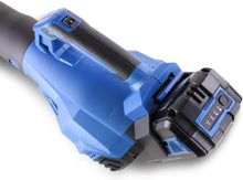 Load image into Gallery viewer, Hyundai HYB40LI Cordless Leaf Blower 40V 2.5Ah 132mph 770m3/h Battery &amp; Charger Li-Ion Garden Vac
