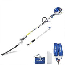 Load image into Gallery viewer, Hyundai HYPT5200X Petrol Hedge Trimmer 52cc Long Reach Hedge Cutter Garden Trimmer
