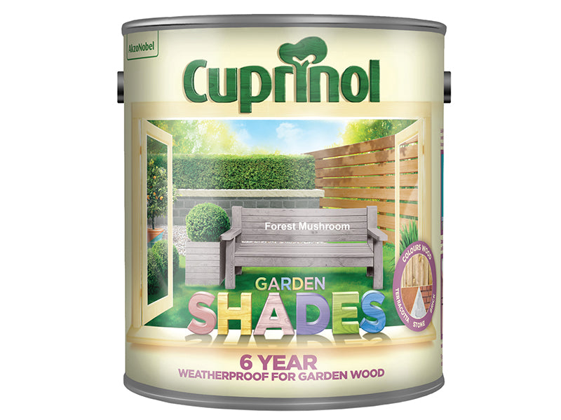 Cuprinol 5232387 Garden Shades Forest Mushroom 2.5 litre