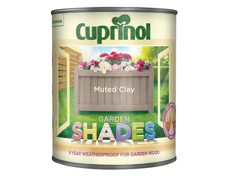 Cuprinol 5122392 Garden Shades Muted Clay 1 litre