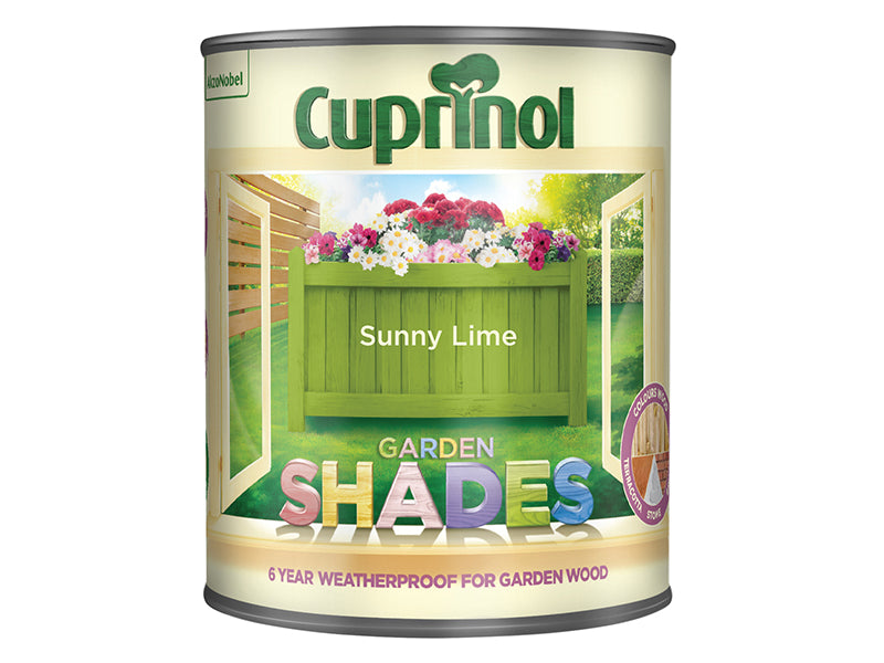 Cuprinol 5159072 Garden Shades Sunny Lime 1 litre