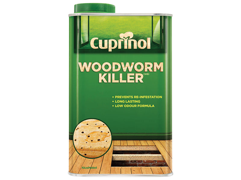 Cuprinol 5218654 Low Odour Woodworm Killer 1 litre