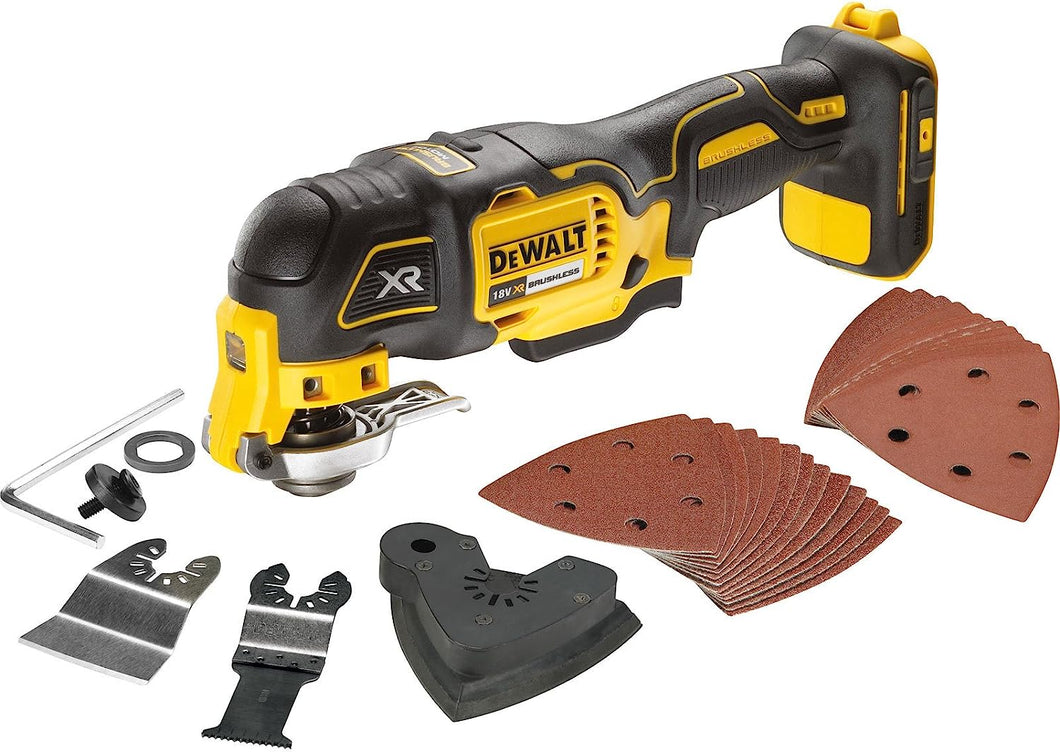 DEWALT DCS355N-XJ DCS355N XR Brushless Oscillating Multi-Tool 18V Bare Unit