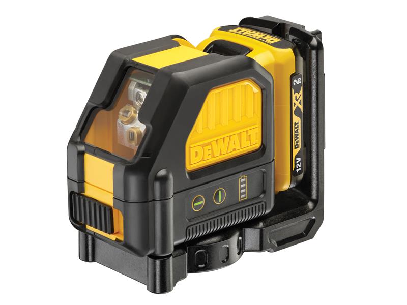 DEWALT DCE088D1G-GB DCE088D1G Self-Levelling Green Cross Line Laser 12V 1 x 2.0Ah Li-ion