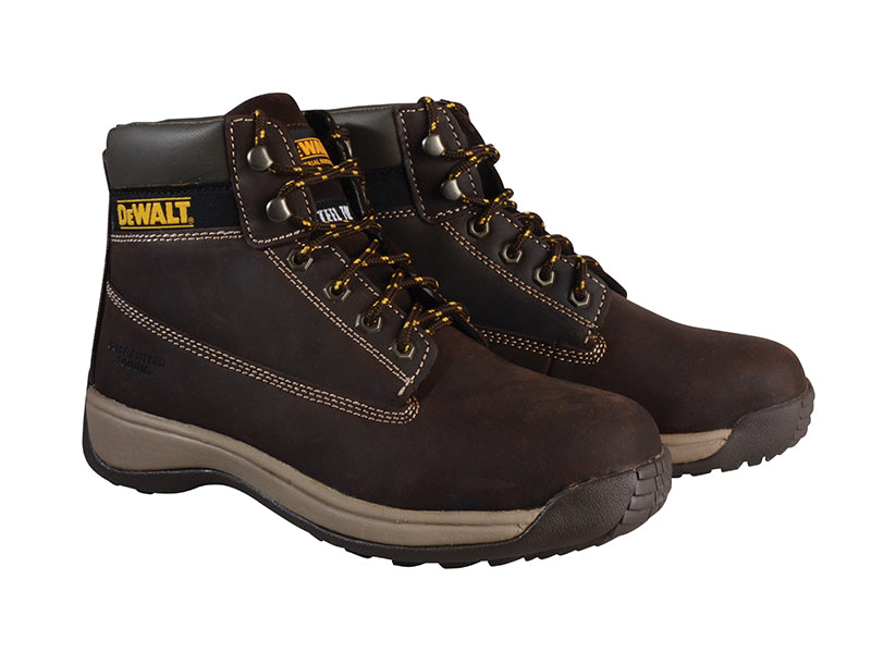 DEWALT  Apprentice Hiker Nubuck Boots Brown UK 6 EUR 39/40