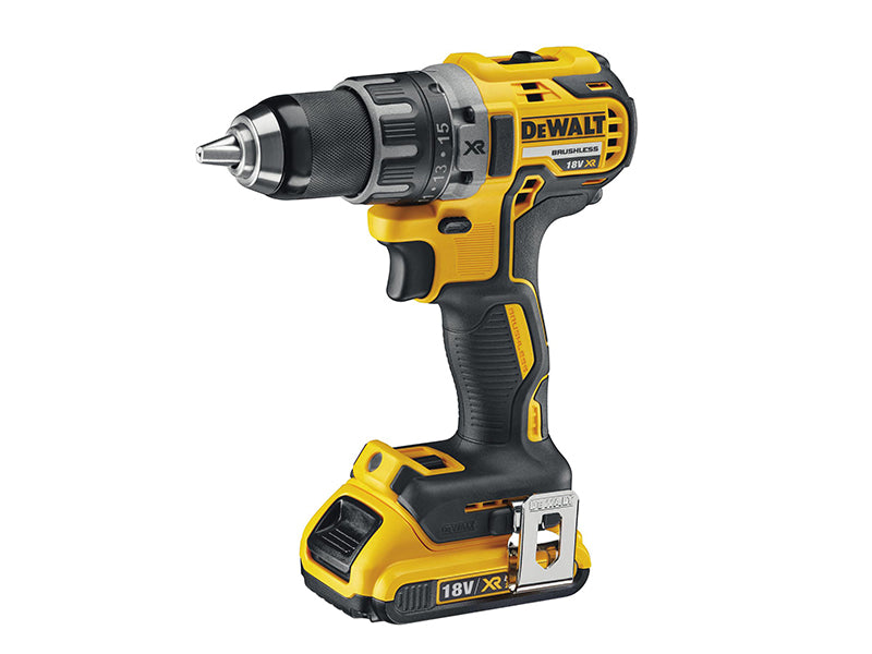 DEWALT DCD791D2-GB DCD791D2 Brushless Compact Drill Driver 18V 2 x 2.0Ah Li-ion