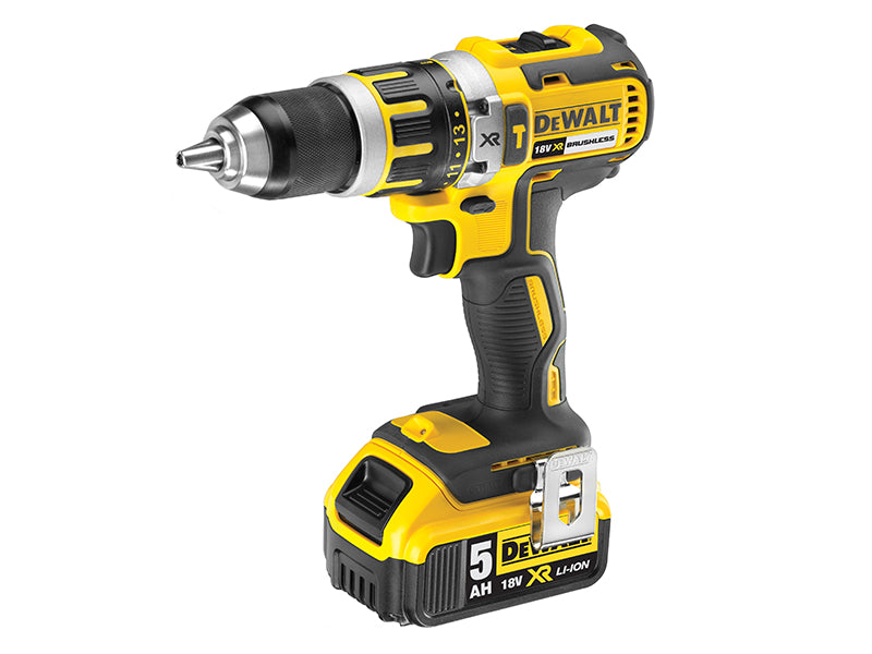 DEWALT DCD795P1 DCD795P1 Brushless Hammer Drill Driver 18V 1 x 5.0Ah Li-ion
