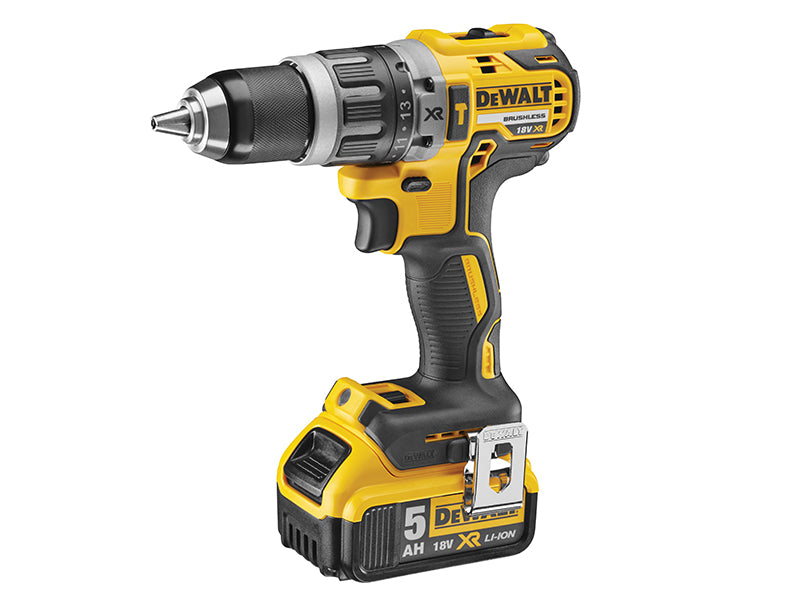 DEWALT DCD796P1-GB DCD796P1 XR Brushless Combi Drill 18V 1 x 5.0Ah Li-ion