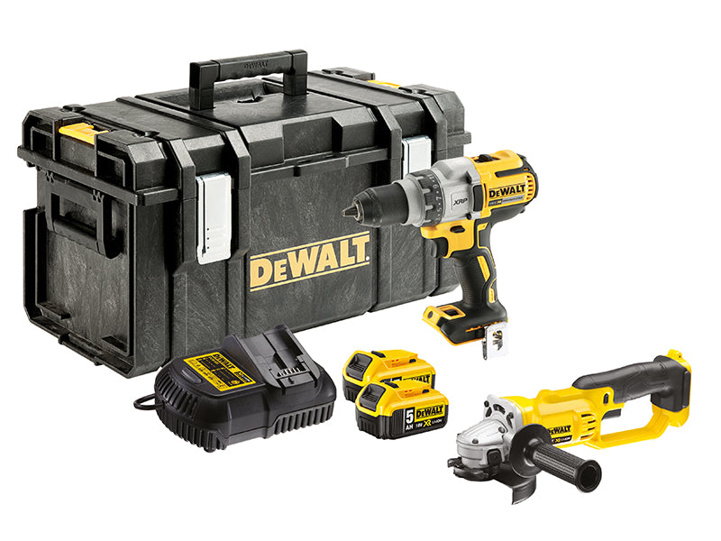 DEWALT DCK278P2-GB DCK278P2 XR Twin Pack 18V 2 x 5.0Ah Li-ion